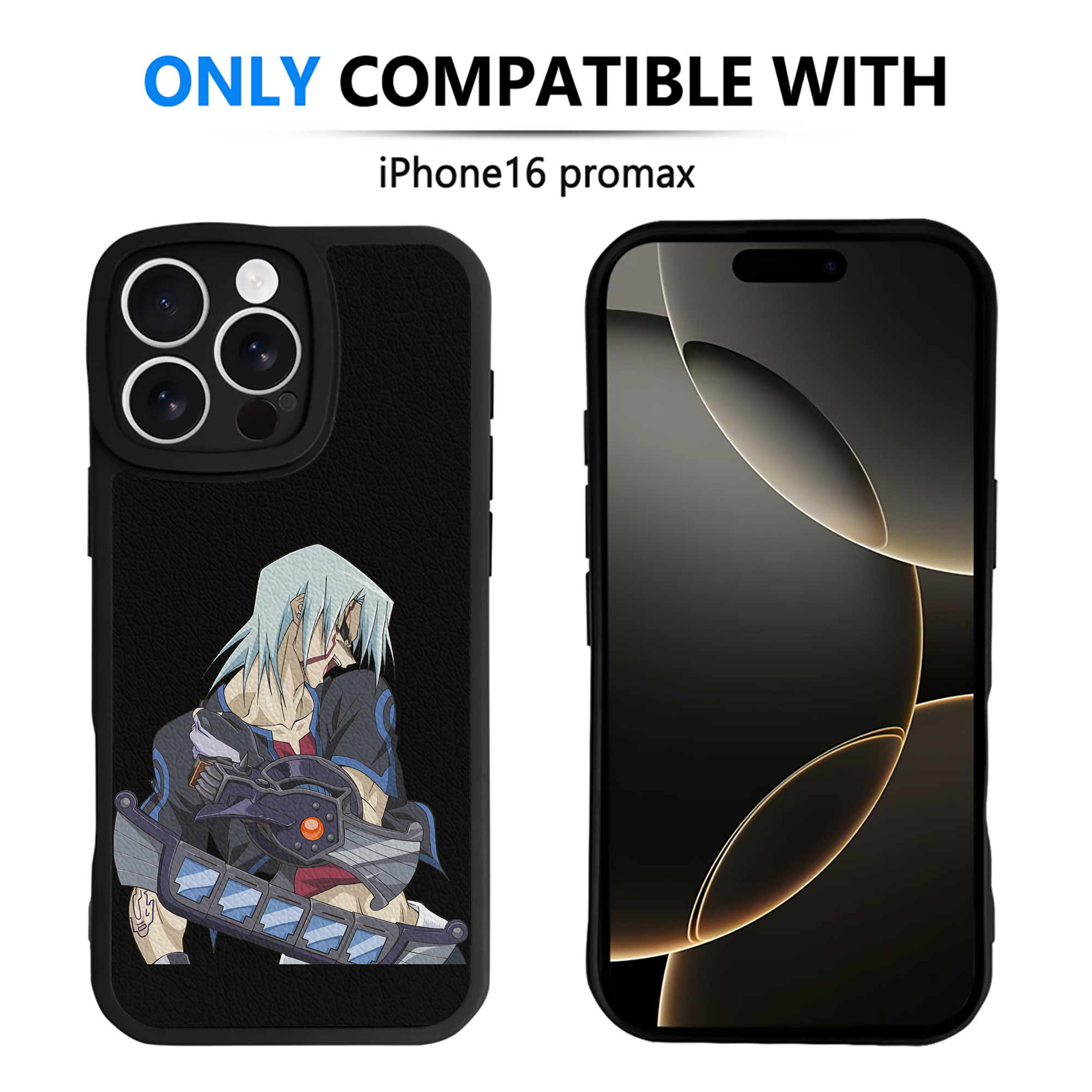 （画像用） 遊☆戯☆王 Yu-Gi-Oh! 【iPhone 16シリーズ対応】シリコンスマホケース（レザー調） 材質：シリコン
